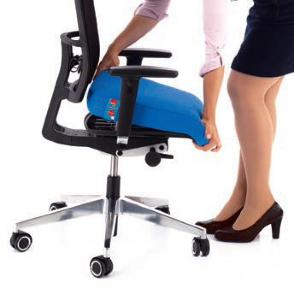 Köhl Air-Seat Sitzpolster Clip-Sitz-Polster für alle Köhl Bürostuhl Modelle zum Nachrüsten / Austausch - konfigurierbar - Stoffauswahl, Lederauswahl, Modellauswahl